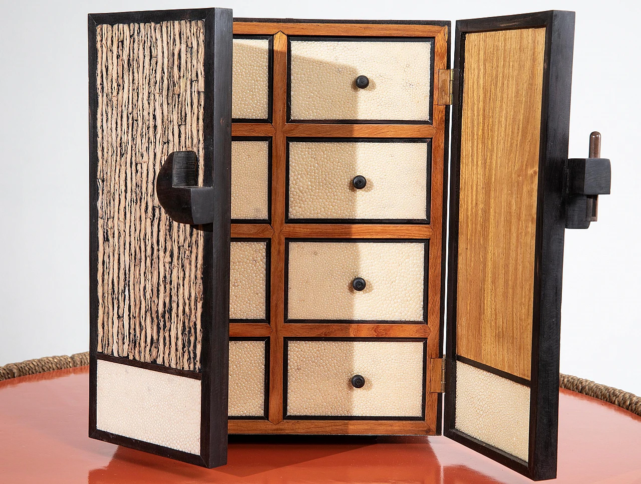 R&Y Augousti, shagreen jewelry box, 1990s 8