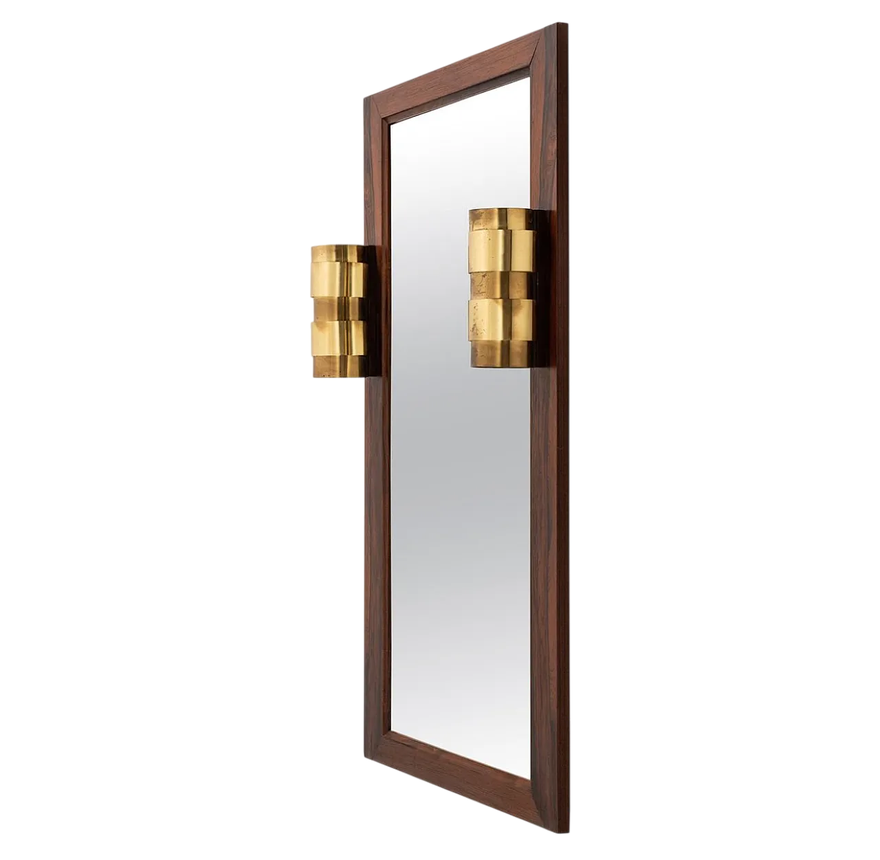 Coppia di applique svedesi in ottone, anni '70 4