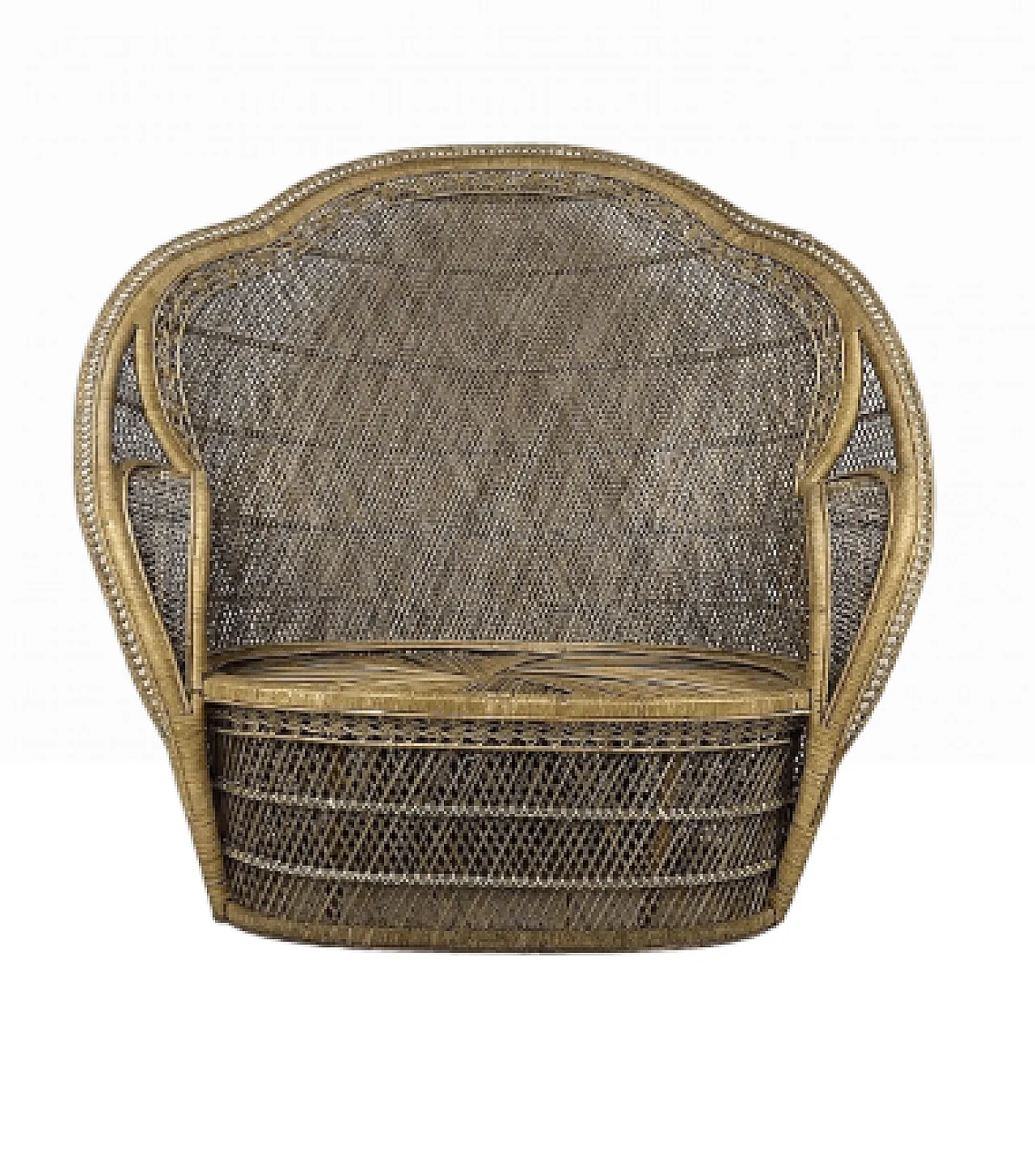 Wicker sofa 1