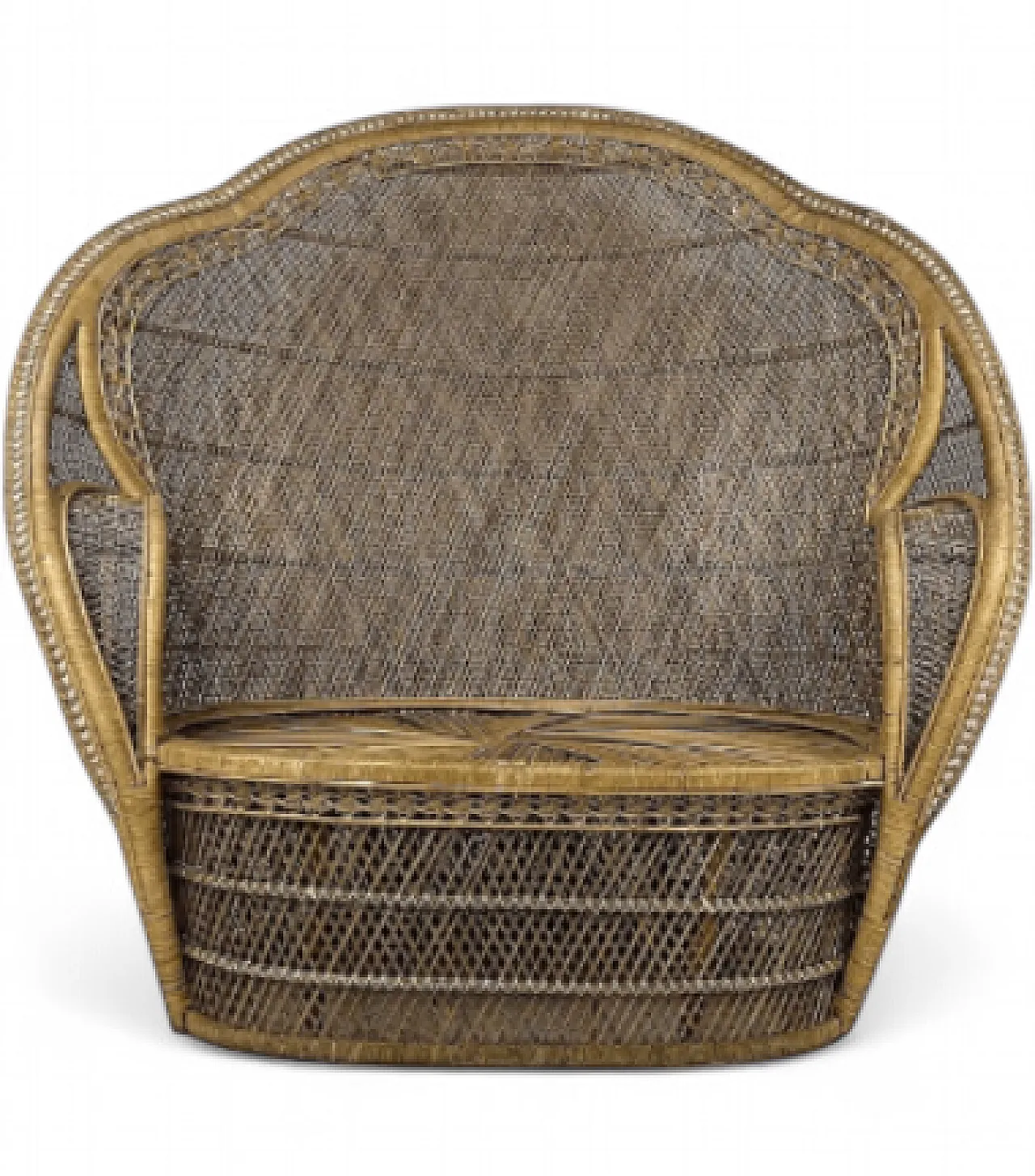 Wicker sofa 4