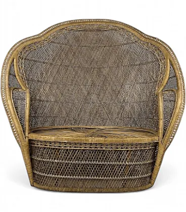Wicker sofa