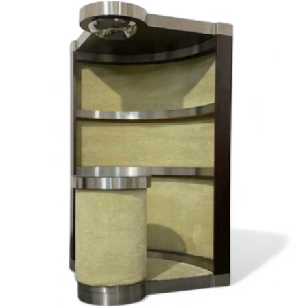 Art Deco style corner bar cabinet 4