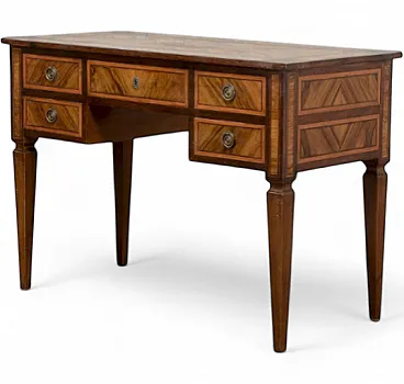 Antique wooden desk, 19th century